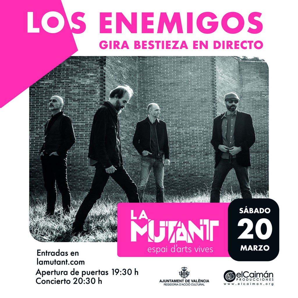 LOS ENEMIGOS Gira Bestieza
