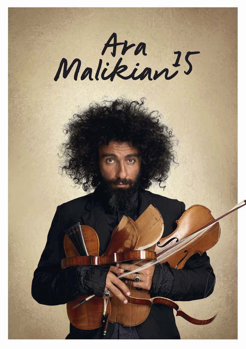 ARA MALIKIAN presenta 15 !Nueva Fecha !