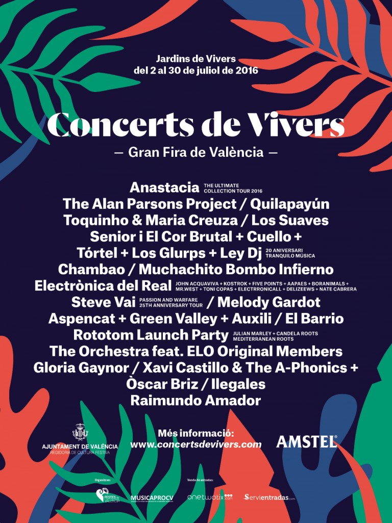 Conciertos de Viveros 2016