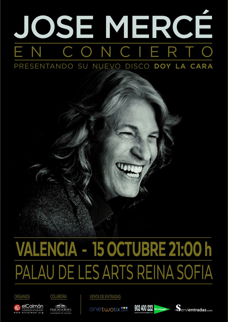 JOSÉ MERCÉ presenta su nuevo disco en VALENCIA